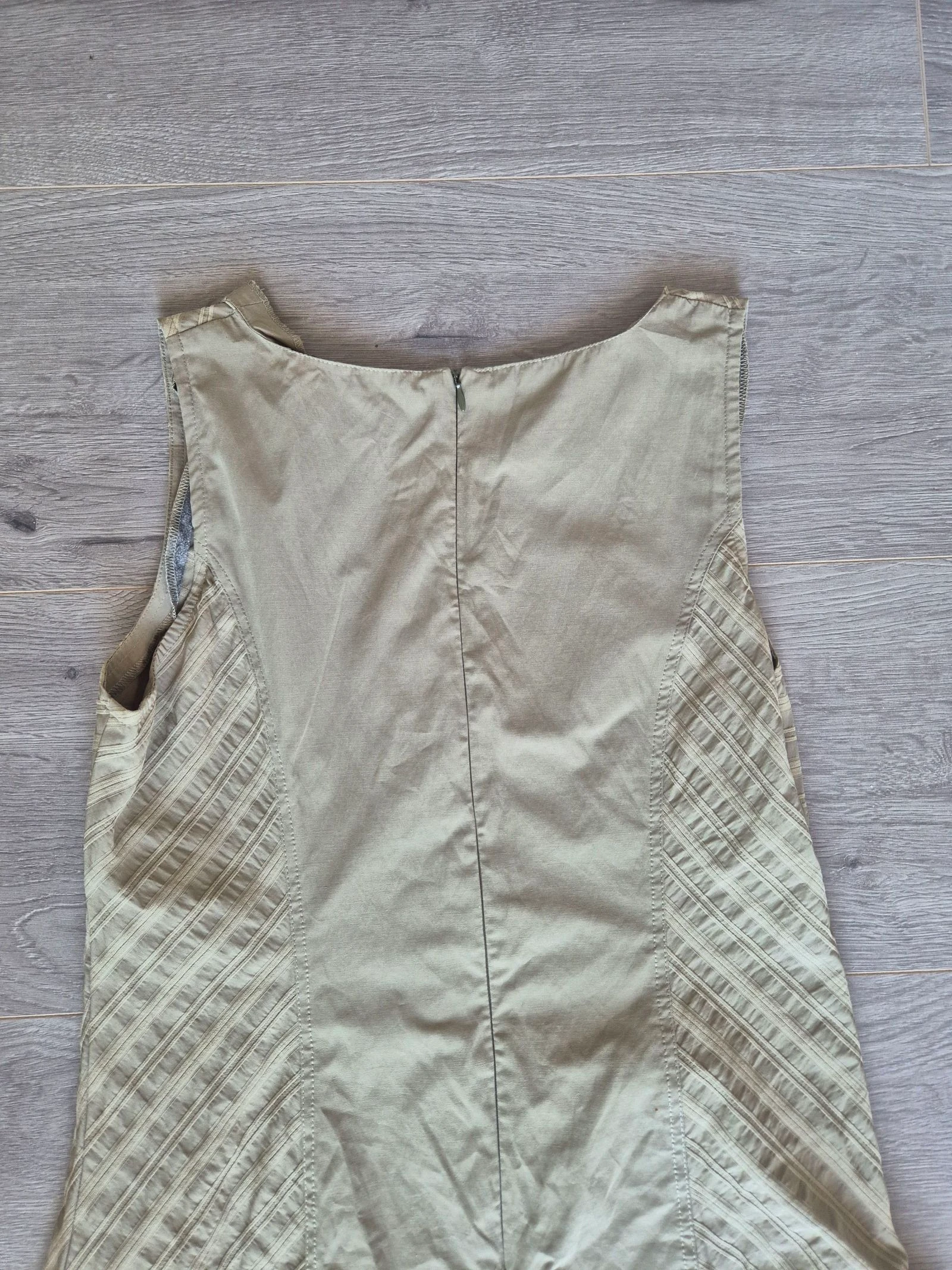 Clara Vitti vestido boho asimétrico / efecto capas – Talla 44 (XL) – photo 11